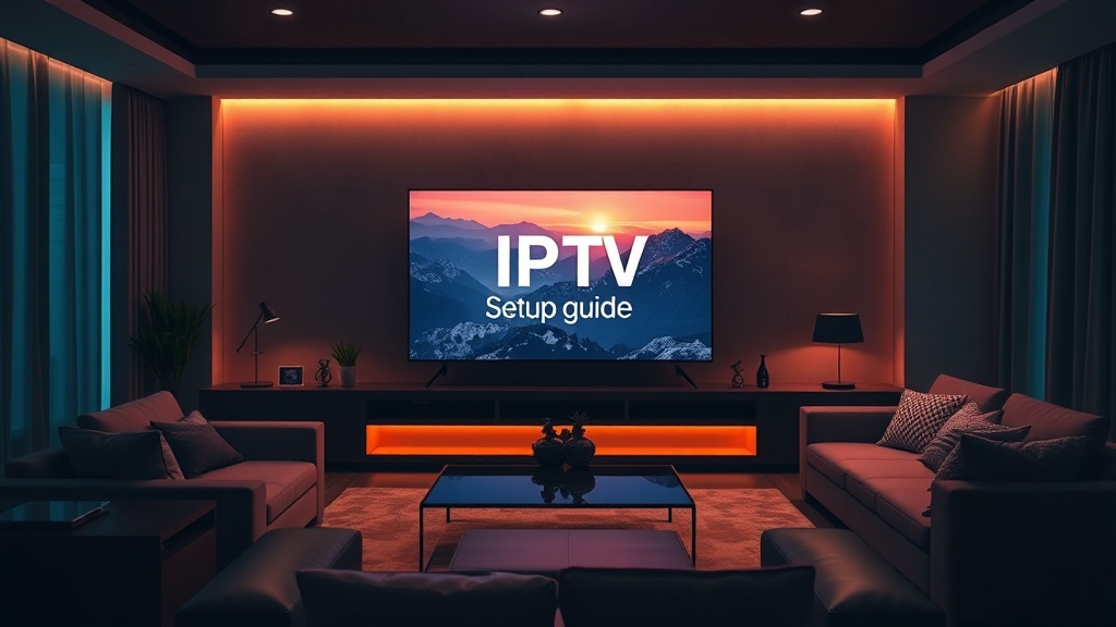 IPTV setup guide